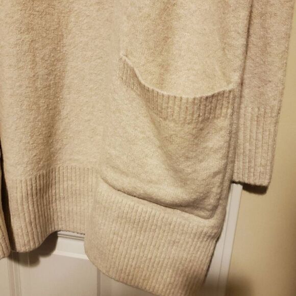 NWT Goodthreads Cream Wool Duster Cardigan M - Picture 5 of 7